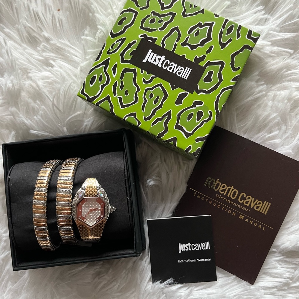 MWOT Roberto Cavalli Just Cavalli watch